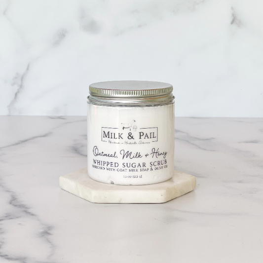 Oatmeal, Milk & Honey Whipped Sugar Scrub