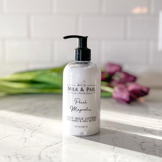 Peach Magnolia Goat Milk Lotion 8oz